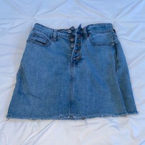 jean skirt